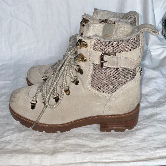 SAM EDELMAN Beige Tenlee Boot-6.5M - Picture 3 of 8
